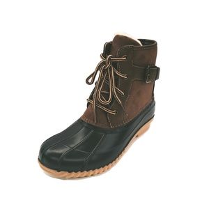 New Brown Duck Boot Waterproof Outsole Size 6-11M